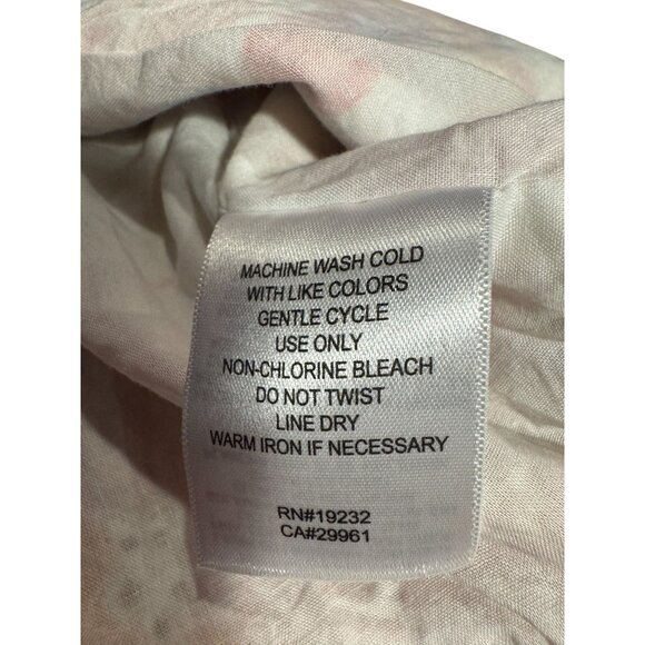 Alfred Dunner 12 Petite Womens Button-Up Jacket With Colorful Butterfly Print - Picture 6 of 7